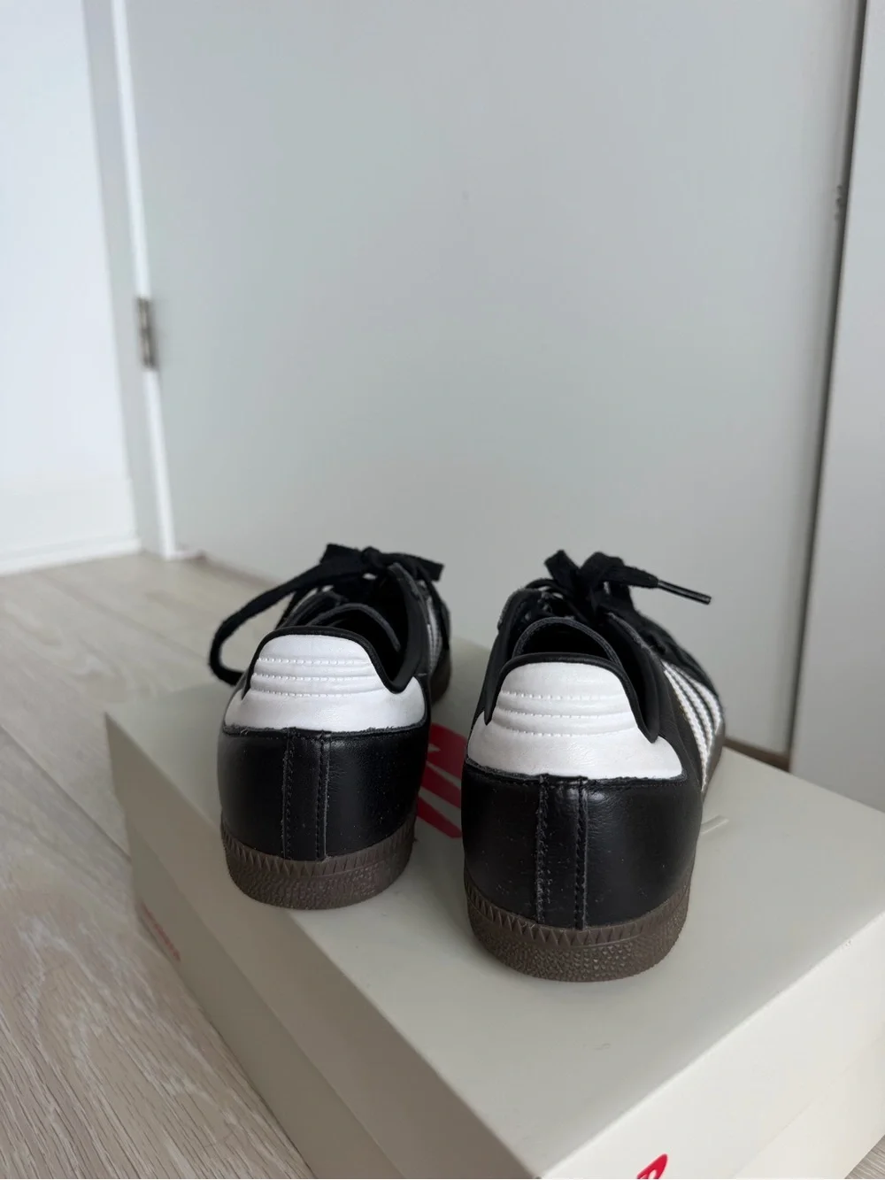 adidas Black & White Unisex Samba Sneakers